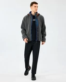 Skechers S242039-035 M Fleece Full Zip Sherpa Erkek Sweatshirt - 3