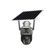 3 MP + 3 MP Çift Lens Solar TF Kart Girişli 4G Kamera - 1