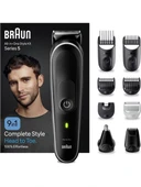 Braun Series 5 MGK5410 Hepsi Bir Arada Şekillendirme Seti, 9’u 1 Arada Erkek Bakım Kiti thumbnail 1