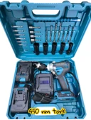 HSGL HKT-508 450Nm Akülü Darbeli Somun Sökme – 36V Çift Akülü, Yüksek Torklu Profesyonel Lokma Makinesi - 3