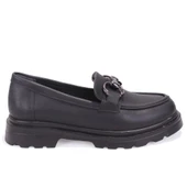 Dagoster DZA07-90830 Siyah Günlük Loafer  Kadın Ayakkabı thumbnail 2