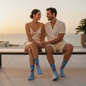 Winter Socks – Desenli Unisex Soket Çorap - 9