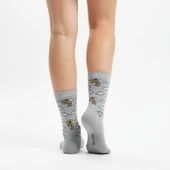 Tired Socks Desenli Unisex Soket Çorap - 5