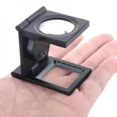 25x25 Mm Full Çelik Kaplı Katlamalı Büyüteç Th9005b thumbnail 6