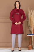 Asil Tesettür Tunik Bordo thumbnail 2
