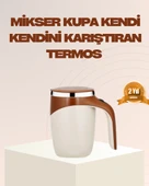 USB Şarjlı Manyetik Karıştırıcı Kupa – Kahve Karıştırma Bardağı - 1