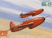 PM Model 102 1/72 YAKOVLEV YAK-15 Jet Avcı Uçağı Demonte Plastik Maketi - 1