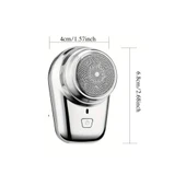 Mini Shaver Sıfır Sakal Taşınabilir Şarjlı Tıraş Makinesi IPX6 Korumalı  (5365) thumbnail 3