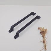 Ay-Az Kulp Hasır 160mm Siyah Mutfak Banyo Dolap Çekmece Kulpu thumbnail 4