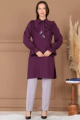 Asil Tesettür Tunik Mürdüm thumbnail 2