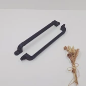 Ay-Az Kulp Hasır 160mm Siyah Mutfak Banyo Dolap Çekmece Kulpu thumbnail 1