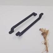 Ay-Az Kulp Hasır 160mm Siyah Mutfak Banyo Dolap Çekmece Kulpu thumbnail 3