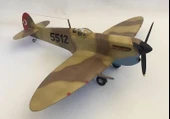 PM Model 101 1/72 Supermarine Spitfire VB Tropical Avcı Uçağı Demonte Plastik Maketi - 3