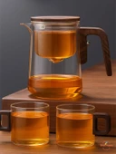 Otomatik Cam Demlik 2 Bardak Hediye - 1