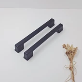 Ay-Az Kulp Sur 128/160mm Siyah Mutfak Banyo Dolap Çekmece Kulpu thumbnail 4