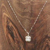 Çelik Silver Elmas Montör Taşlı Kadın Kolye thumbnail 2