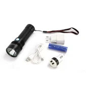 Baretta Tk92 2000 Lümen Amerikan L2 Led Profesyonel Şarjlı El Feneri thumbnail 2