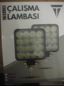 Trendotoshop 16 ledli çalışma lambası kare 12-24 volt thumbnail 1