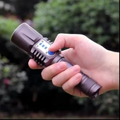 Baretta Brs18 Oto Şarjlı T6 Led 3000 Lümen El Feneri thumbnail 4