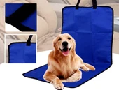 Evcil Hayvan Tekli Araç Koltuk Kılıfı - Mavi thumbnail 3