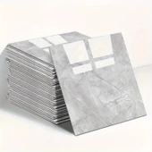 Gri Mermer Desen Duvar Sticker (30*30) thumbnail 1