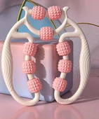 Selülit Masaj Aleti 9 Tekerlekli Lenf Drenaj Rulosu (5365) thumbnail 1