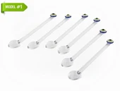 Cam Çay Kaşığı 6 Adet - 2