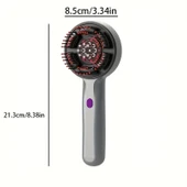 Çok Fonksiyonlu Elektrikli Saç Derisi Masaj Fırçası (5365) thumbnail 4