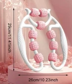 Selülit Masaj Aleti 9 Tekerlekli Lenf Drenaj Rulosu (5365) thumbnail 4