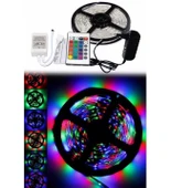 5 Metre Rgb Şerit Led Seti-İç ve Dış Mekan Silikonlu-Tak Çalıştır (5365) thumbnail 1