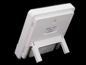 Bebek Odası Masaüstü Dijital Termometre Nem Ölçer Higrometre Saat (5365) thumbnail 4