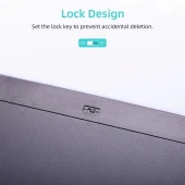 T12 Mavi Writing Tablet Lcd 12 Inç Dijital Kalemli Çizim Yazı Tahtası thumbnail 3