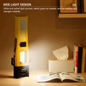 Wison Ws-1414 Cam Kıracaklı Dijital Göstergeli Mıknatıslı Şarjlı Acil Durum Tamirci Feneri thumbnail 7