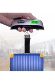 Dijital Işıklı Elektronik Askılı El Bagaj Tartısı Bavul Kantarı Seyahat Çantası 50kg thumbnail 2