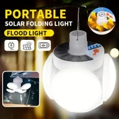 Solar Güneş Enerji Ve Usb Sarjlı 5 Kanatlı Led Lamba (5365) thumbnail 1