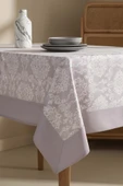 Damascus Gri Masa Örtüsü 160x220 cm thumbnail 1