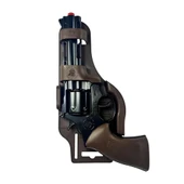 Eğitici Oyuncak  Metal Oyuncak Tabanca Siyah Seri 17 thumbnail 2