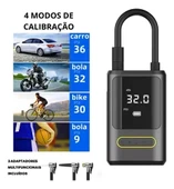 Kablosuz Oto Araç Mini 4000mAh 150 PSI Işıklı Oto Hava Kompresörü KA-760 (5365) thumbnail 3