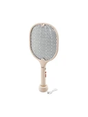 Masaüstü Standlı Şarjlı Sinek Öldürücü-Sinek Kovucu Raket (5365) thumbnail 2