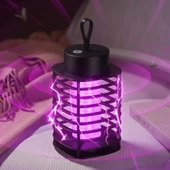 Otomatik Akıllı Sivrisinek Öldürme Lambası Şarj Elektrik Çarpması Sivrisinek Kovucu Lamba Öldürmek Masaüstü Duvar Asmak - 2