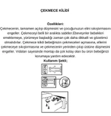 4 Adet Bebek Çocuk Koruma Kilidi - Dolap Çekmece Kilidi Sürgülü Kilit - 5