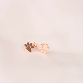 Gümüş Küpe - 925 Ayar Gümüş Minimal Pati Küpe - 7