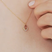 Gümüş Kolye - Zultanit Damla Taşlı 925 Ayar Gümüş Kolye - 4