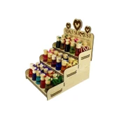 Koku Hanem Aşk-I Sermest Beyaz Ahşap Standlı 30 Adet 12 ml Aşkın Şarabı Araç Parfümü Oto Araba Kokusu thumbnail 3