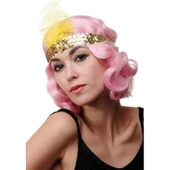 Altın Renk Çarliston Saç Bandı thumbnail 2