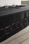 Jumbo Jakar Siyah Sıvı İtici Leke Tutmaz Masa Örtüsü 160x220 cm thumbnail 6