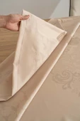Jumbo Jakar Cappuccino Sıvı İtici Leke Tutmaz Masa Örtüsü 160x220 cm thumbnail 7