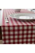 Kırmızı Beyaz Pötikare Runner Masa Örtüsü 35x200 cm - 2