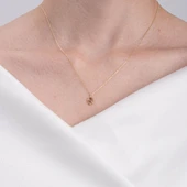 Gümüş Kolye - Vintage Tasarım Zultanit (Renk Değiştiren) Taşlı Minimal 925 Ayar Gümüş Kolye - 5