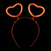 Glow Stick Karanlıkta Yanan Fosforlu Kalp Taç 12 Adet thumbnail 5